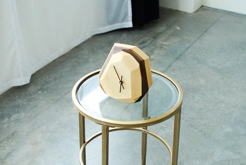 Geometric Wall or Table Clock