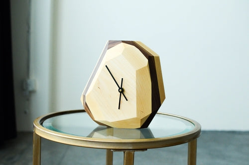 Geometric Wall or Table Clock